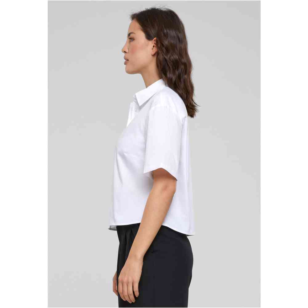 Urban Classics - Oversized shirt Chemisier - Blanc